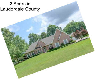 3 Acres in Lauderdale County