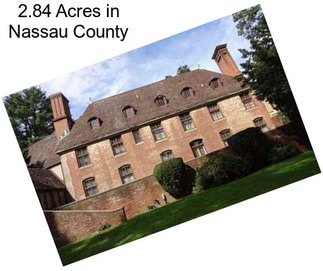 2.84 Acres in Nassau County