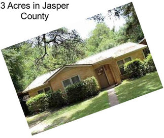 3 Acres in Jasper County