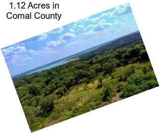 1.12 Acres in Comal County