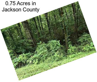 0.75 Acres in Jackson County