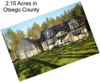 2.15 Acres in Otsego County