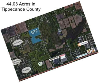 44.03 Acres in Tippecanoe County