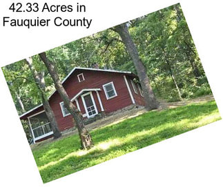 42.33 Acres in Fauquier County