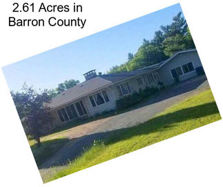 2.61 Acres in Barron County