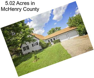 5.02 Acres in McHenry County