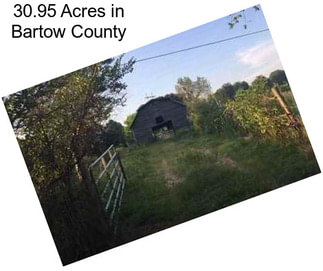 30.95 Acres in Bartow County