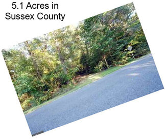 5.1 Acres in Sussex County