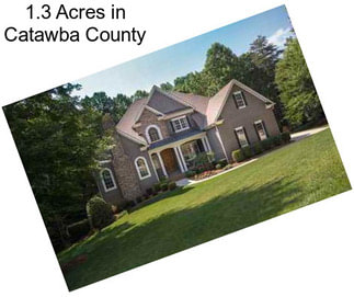 1.3 Acres in Catawba County