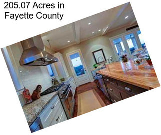 205.07 Acres in Fayette County