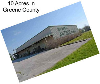 10 Acres in Greene County