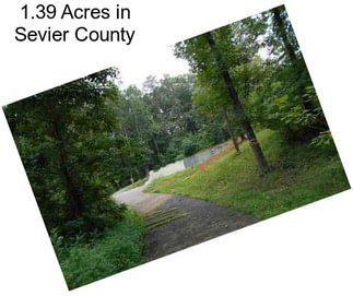 1.39 Acres in Sevier County