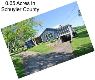 0.65 Acres in Schuyler County