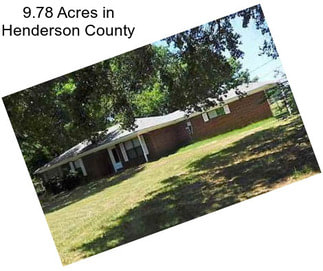 9.78 Acres in Henderson County