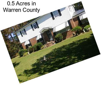 0.5 Acres in Warren County