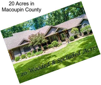 20 Acres in Macoupin County