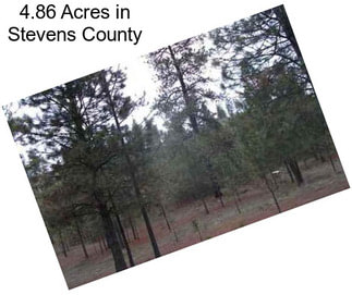 4.86 Acres in Stevens County