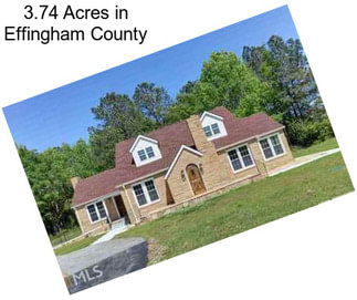 3.74 Acres in Effingham County