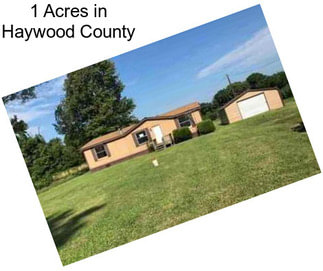 1 Acres in Haywood County