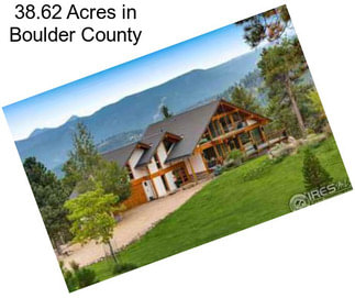 38.62 Acres in Boulder County