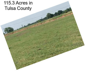 115.3 Acres in Tulsa County