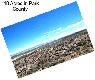 118 Acres in Park County