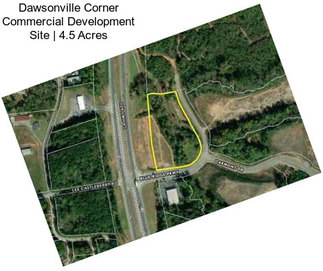 Dawsonville Corner Commercial Development Site | 4.5 Acres