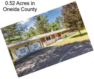 0.52 Acres in Oneida County