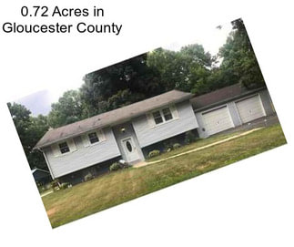 0.72 Acres in Gloucester County