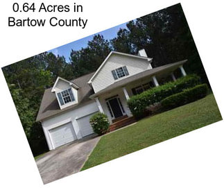 0.64 Acres in Bartow County