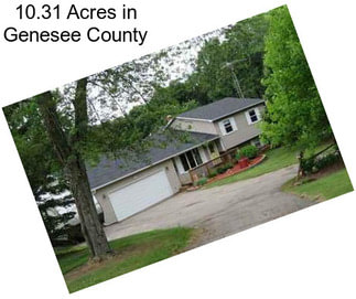 10.31 Acres in Genesee County