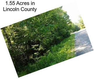 1.55 Acres in Lincoln County