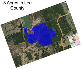 3 Acres in Lee County