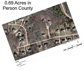 0.69 Acres in Person County