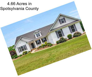 4.66 Acres in Spotsylvania County