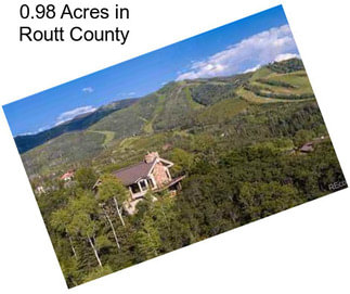 0.98 Acres in Routt County