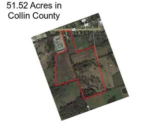 51.52 Acres in Collin County