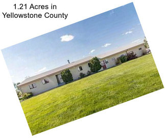 1.21 Acres in Yellowstone County
