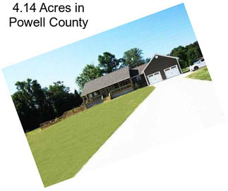 4.14 Acres in Powell County