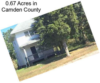 0.67 Acres in Camden County