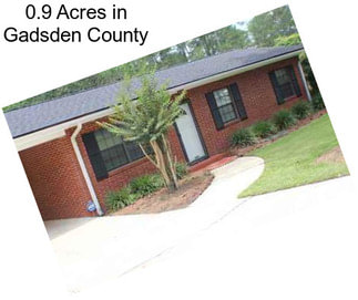 0.9 Acres in Gadsden County