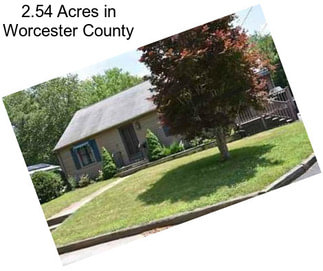 2.54 Acres in Worcester County