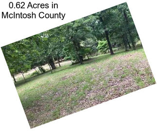 0.62 Acres in McIntosh County