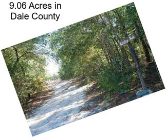 9.06 Acres in Dale County