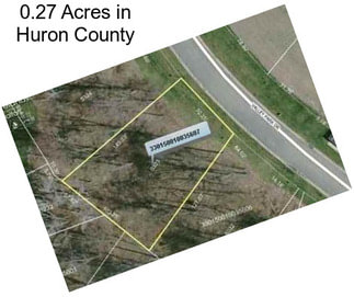 0.27 Acres in Huron County