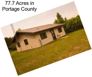 77.7 Acres in Portage County