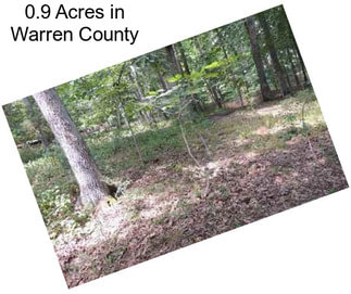 0.9 Acres in Warren County