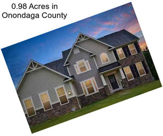 0.98 Acres in Onondaga County