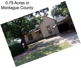 0.79 Acres in Montague County