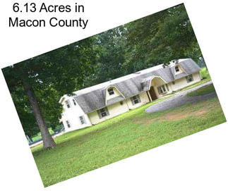 6.13 Acres in Macon County